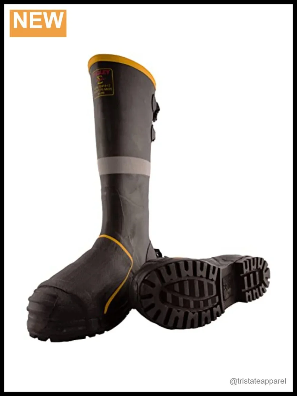 Steel Toe Metatarsal Boot Waterproof Work Boots Rubber